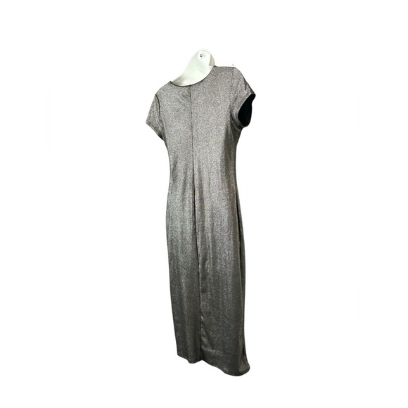 Jessica Simpson, Glittery Midi Dress, Size XL, Silver - Picture 4 of 10